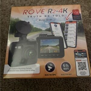 ROVE R2-4K Dash Cam with GPS and WiFi